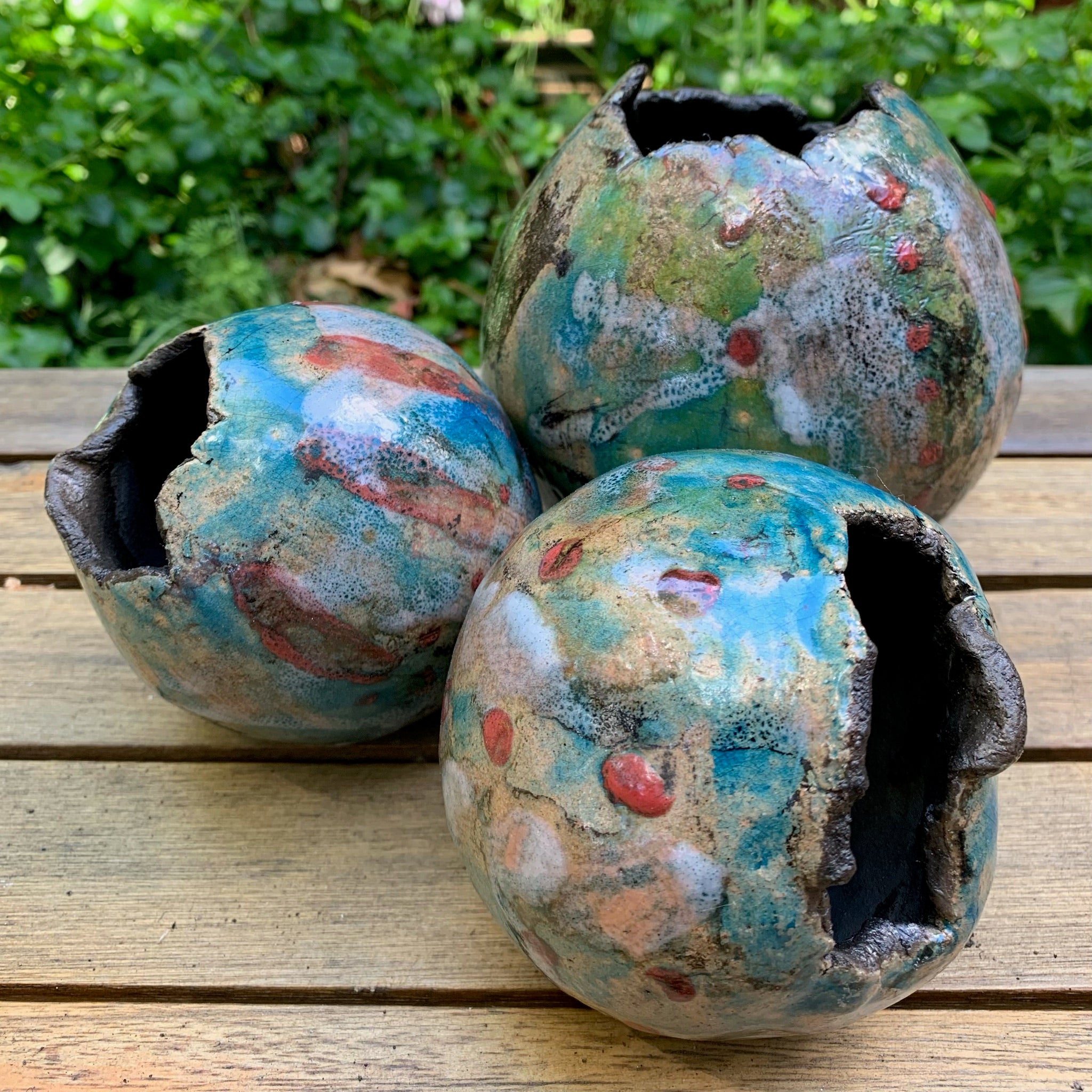 Gidgegannup Raku Orb No: 10