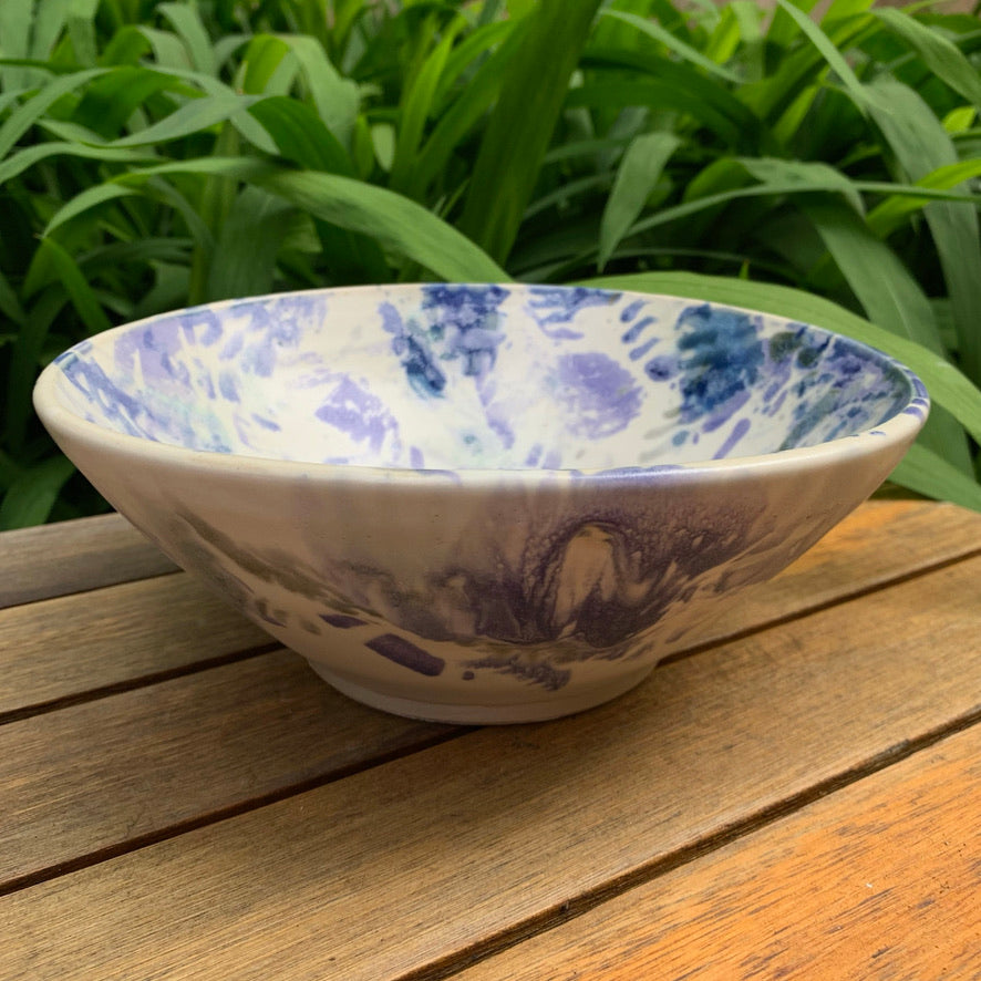 Yanchep Lavender Shallow Bowl