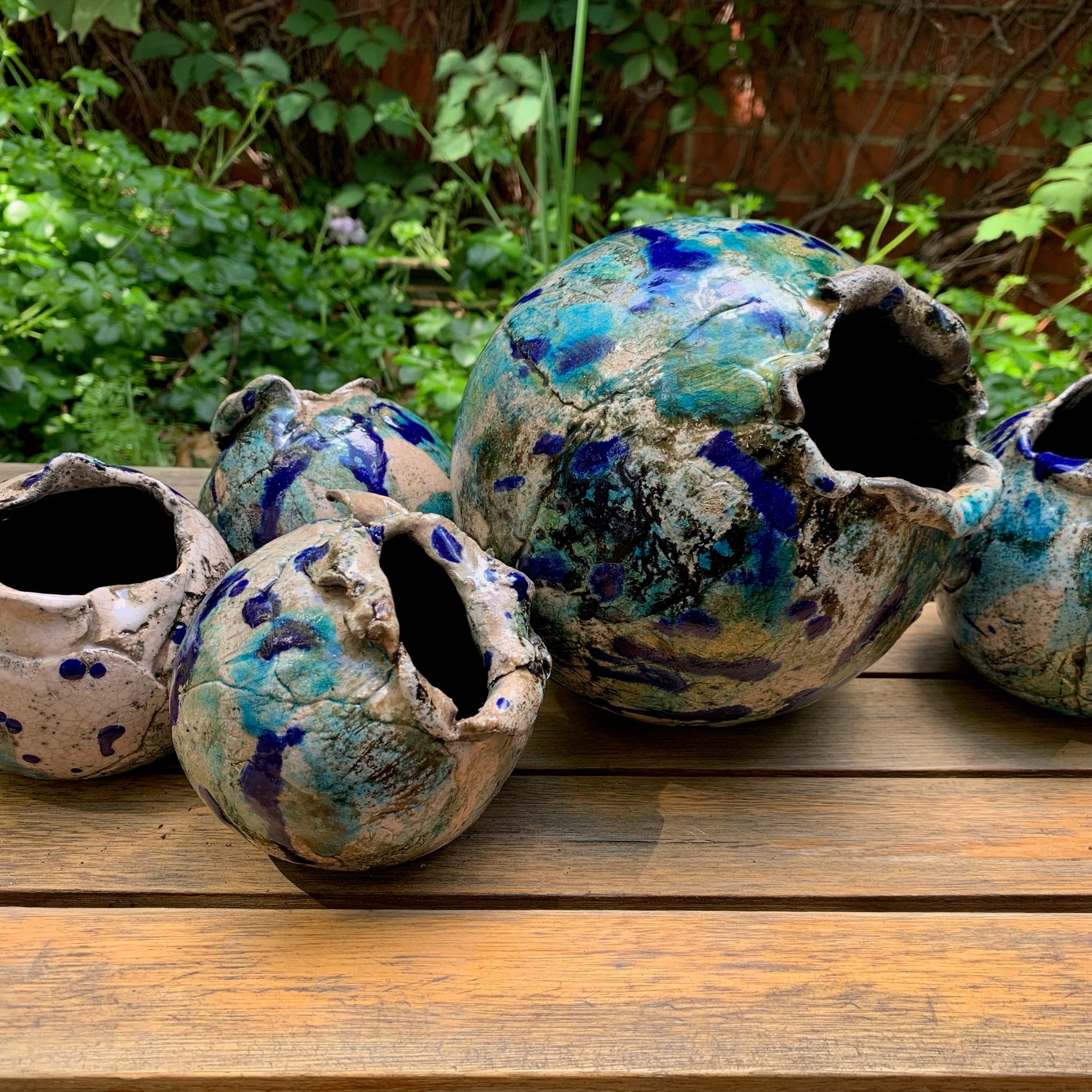 Gidgegannup Raku Orb No: 3