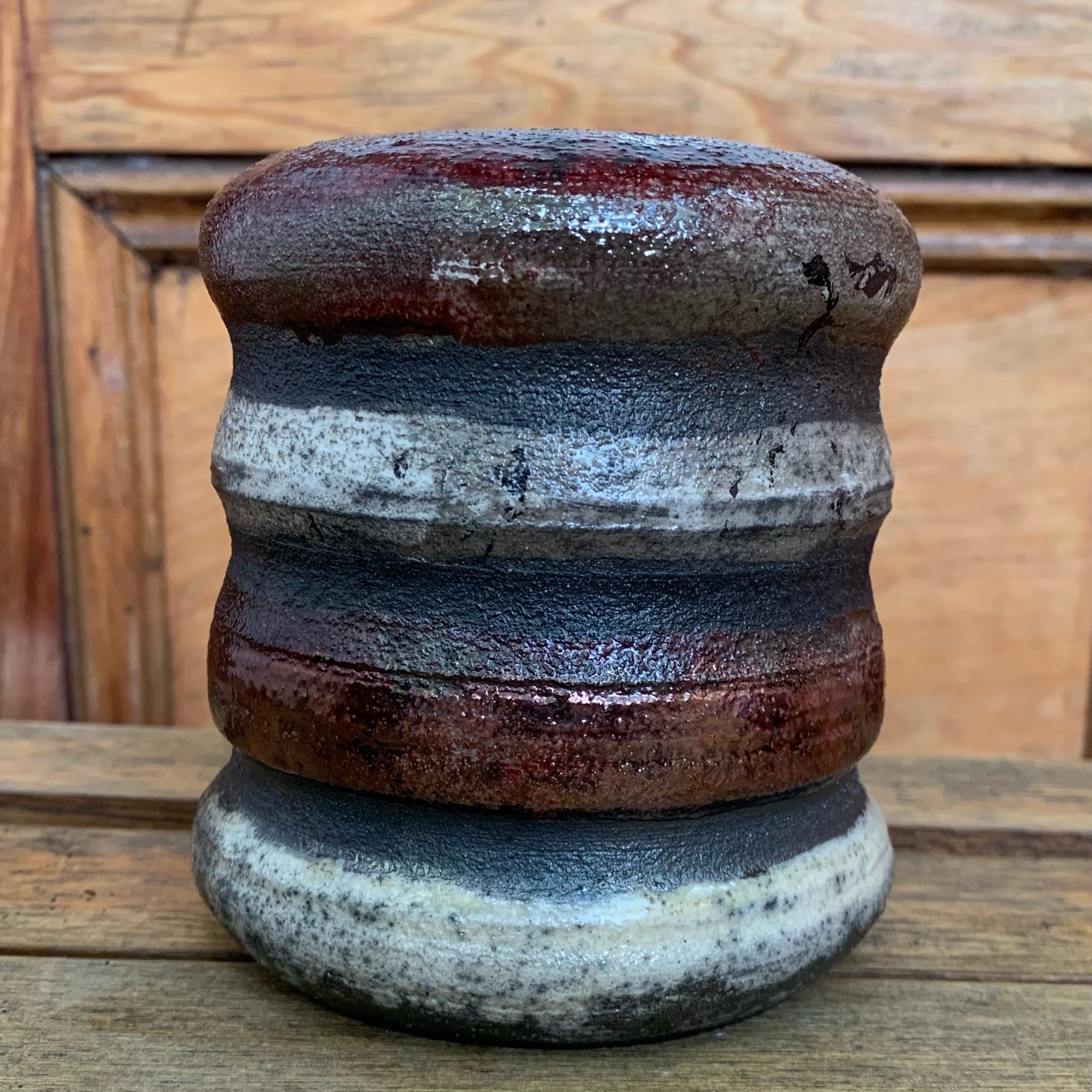 Kalgoorlie Raku Vase No: 4