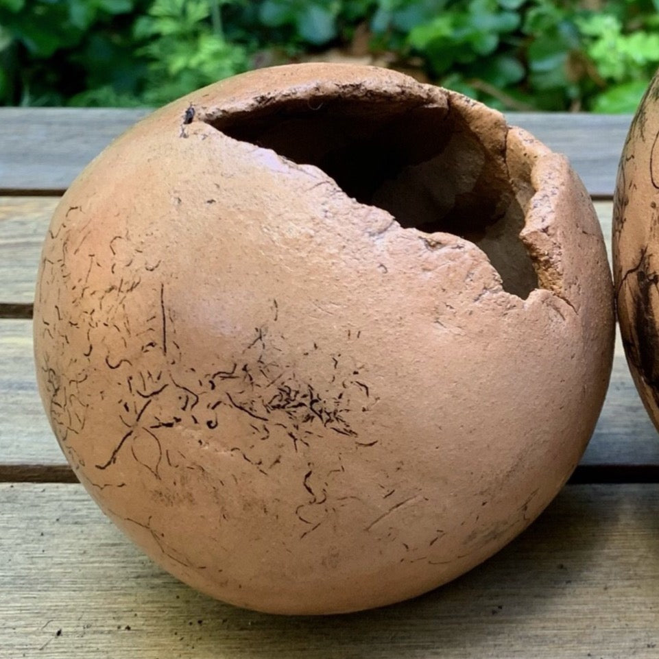 Gidgegannup Raku Orb No: 2